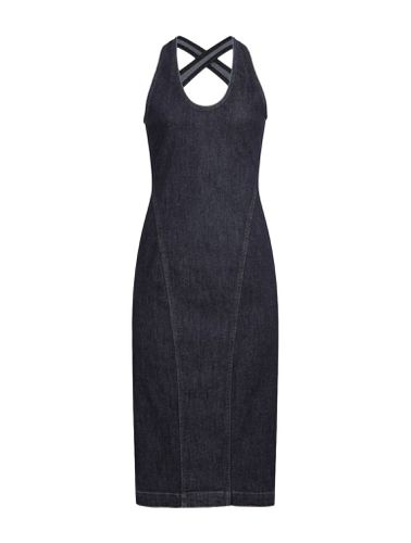 SCULPTING DENIM DRESS - - Woman - Alaia - Modalova