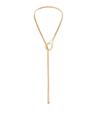 BRASS HERA LARIAT NECKLACE - - Woman - Tom Ford - Modalova