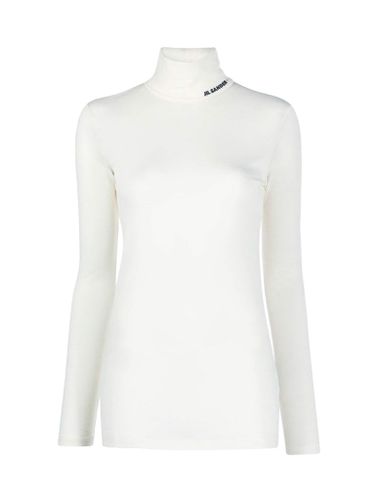 Long sleeve top with funnel neckline - - Woman - Jil Sander - Modalova