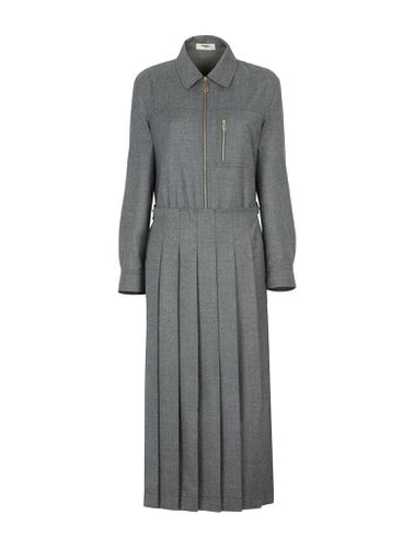 Grey wool jumpsuit - Fendi - Woman - Fendi - Modalova