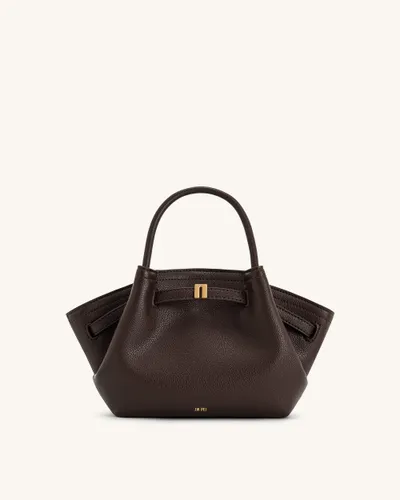 Hana Mini Tote Bag - Dark Brown - JW PEI - Modalova