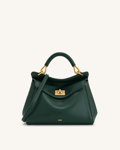 Lucia Classic Top Handbag - Dark Green - JW PEI - Modalova