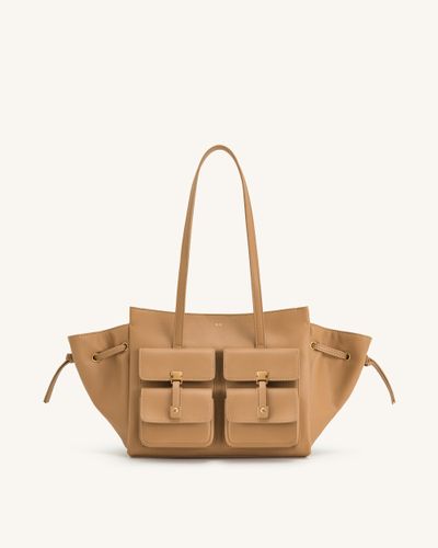 Linda Tote Bag - Latte Color - JW PEI - Modalova