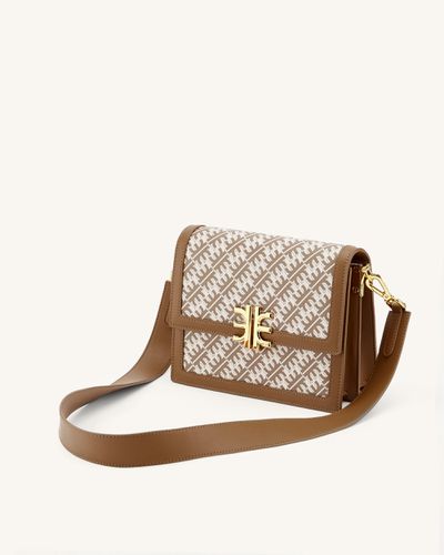 FEI Mini Flap Bag - Brown - JW PEI - Modalova