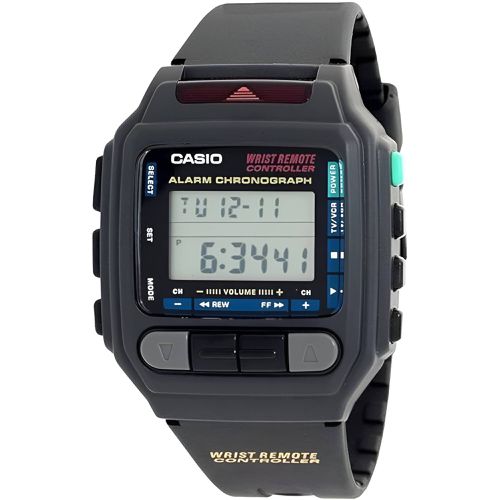 Men's Digital Watch - Wireless Remote Control Black Resin Strap / CMD-30B-1A - Casio - Modalova