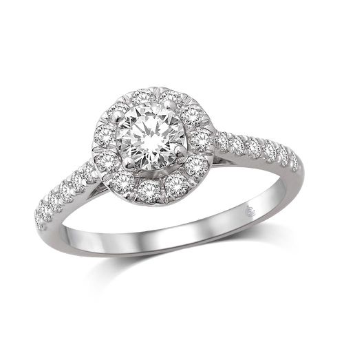 K White Gold 1 9/10 Ct.Tw.Diamond Engagement Ring - Star Significance - Modalova
