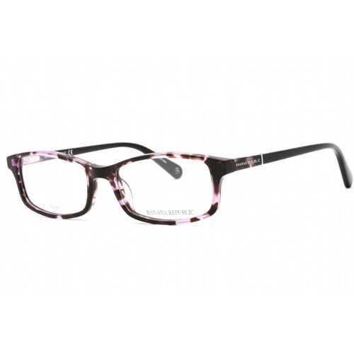Women's Eyeglasses - Violet Havana Rectangular Frame / BR 215 0HKZ 00 - Banana Republic - Modalova