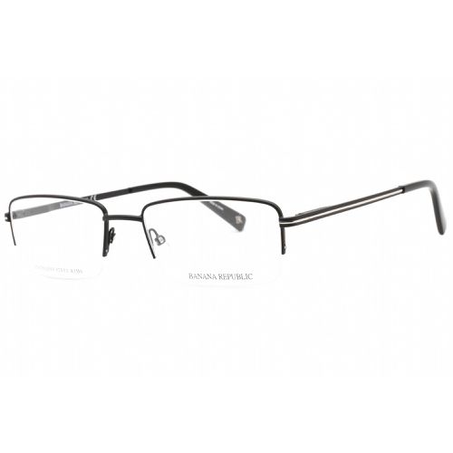 Men's Eyeglasses - Matte Black Rectangular Metal Frame / EMIL 0003 00 - Banana Republic - Modalova