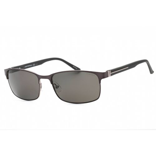 Men's Sunglasses - Matte Grey Rectangular Metal Frame / CH 15/S 0RIW M9 - Chesterfield - Modalova