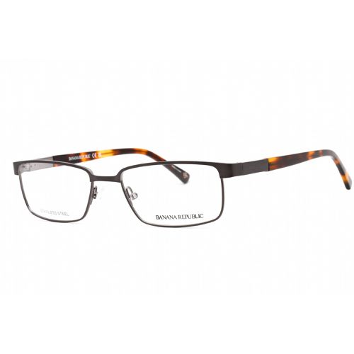 Men's Eyeglasses - Matte Grey Blue Rectangular Frame / BR 100 08HT 00 - Banana Republic - Modalova
