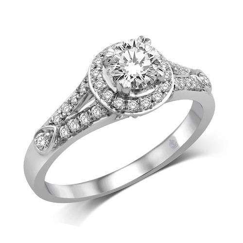 K White Gold 3/4 Ct.Tw Engagement Ring - Star Significance - Modalova