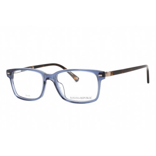 Men's Eyeglasses - Blue Crystal Rectangular Frame / BR 112 0OXZ 00 - Banana Republic - Modalova