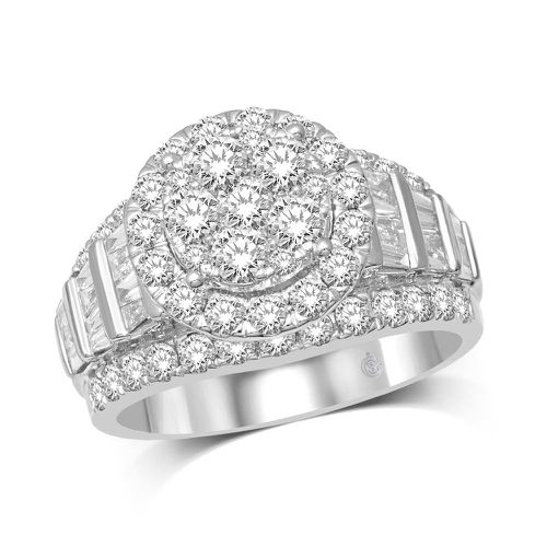 K White Gold 2 1/6 Ct.Tw. Diamond Fashion Ring - Star Significance - Modalova