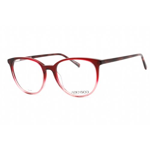 Women's Eyeglasses - Burgundy Shaded Cat Eye Plastic Frame / AD 250 07W5 00 - Adensco - Modalova