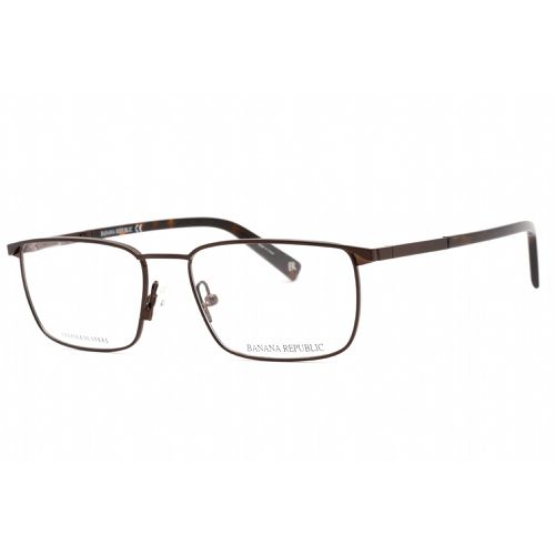 Men's Eyeglasses - Matte Brown Rectangular Frame / BR 103 04IN 00 - Banana Republic - Modalova