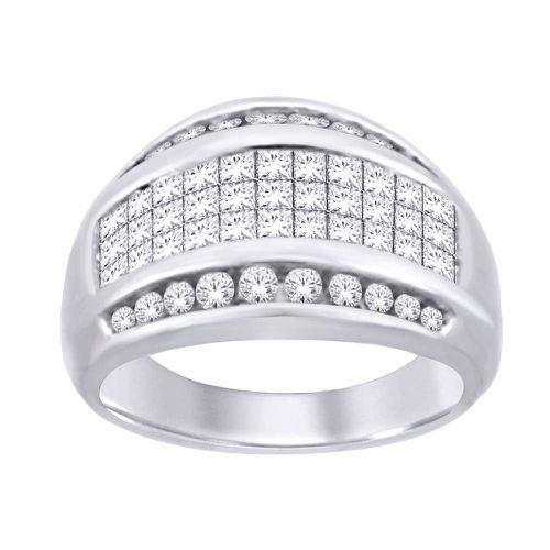 K White Gold 1 1/2 Ct.Tw. Diamond Fashion Ring - Star Significance - Modalova