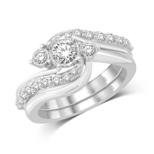 K White Gold 1 Ct.Tw Diamond Fashion Ring - Star Significance - Modalova