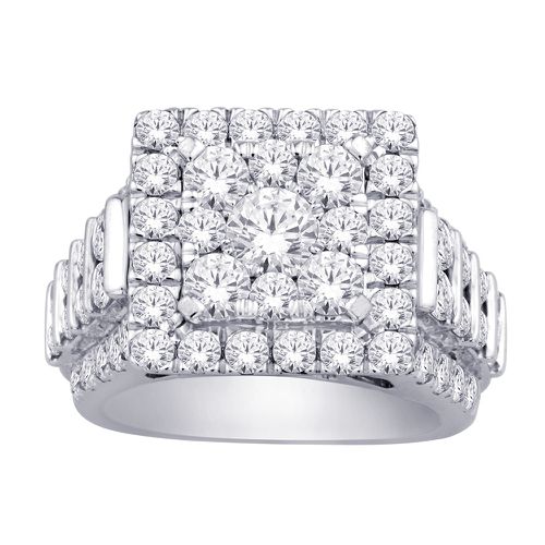 K White Gold 4 Ct.Tw. Diamond Engagement Ring - Star Significance - Modalova