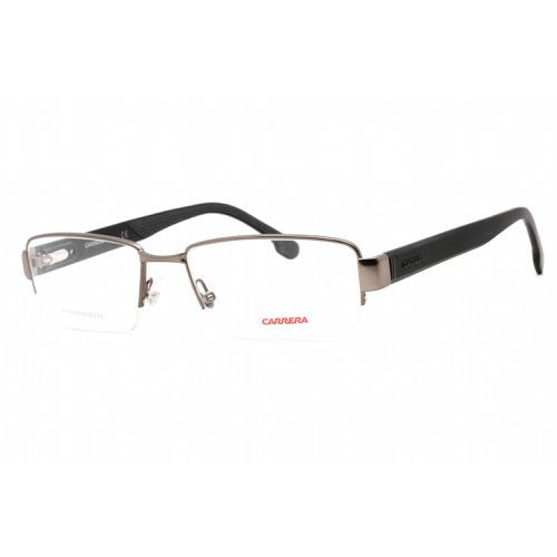 Unisex Eyeglasses - Matte Ruthenium Rectangular Frame / 8850 0R80 00 - Carrera - Modalova