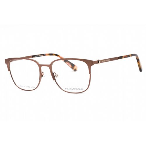Women's Eyeglasses - Light Brown Rectangular Frame / BR 219 0TUI 00 - Banana Republic - Modalova
