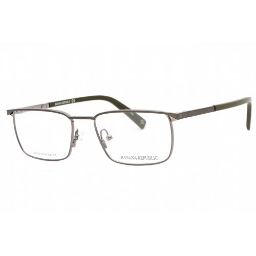 Men's Eyeglasses - Matte Grey Metal Rectangular / BR 103 0FRE 00 - Banana Republic - Modalova