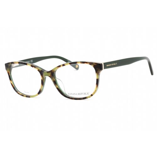 Women's Eyeglasses - Olive Havana Plastic Frame / BR 206 0G1U 00 - Banana Republic - Modalova