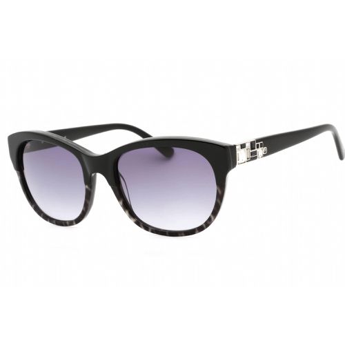 Women's Sunglasses - Jet Animal Zylonite Full Rim Rectangular Frame / BB7198 001 - Bebe - Modalova