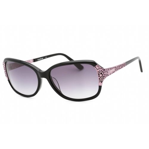 Women's Sunglasses - Jet Full Rim Rectangular Fixed Nose Pads Frame / BB7189 001 - Bebe - Modalova