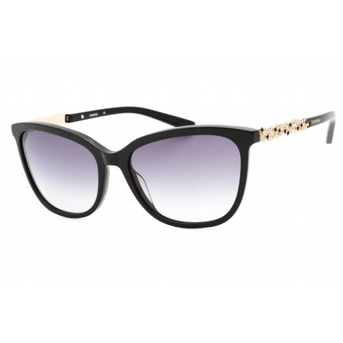 Women's Sunglasses - Jet Full Rim Rectangular Fixed Nose Pads Frame / BB7221 001 - Bebe - Modalova
