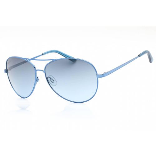 Women's Sunglasses - Palace Blue Avaitor Adjustable Nose Pads Frame / BB7112 424 - Bebe - Modalova