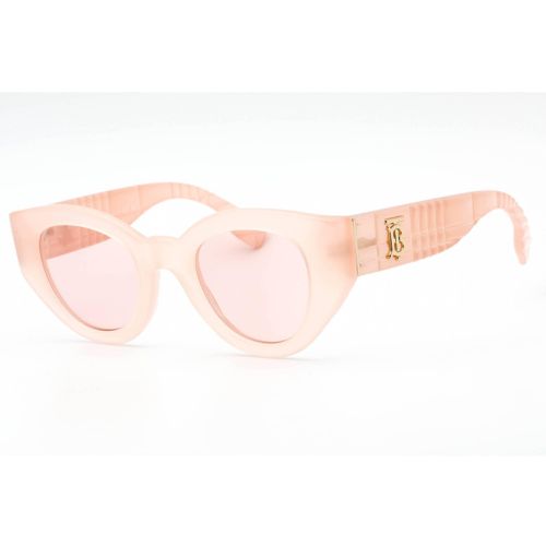 Women's Sunglasses - Light Pink Lens Pink Cat Eye Frame / 0BE4390 4060/5 - BURBERRY - Modalova