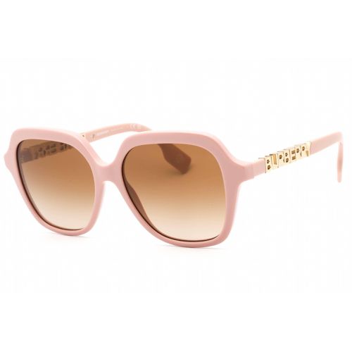 Women's Sunglasses - Pink Plastic Frame Brown Gradient Lens / 0BE4389 406113 - BURBERRY - Modalova