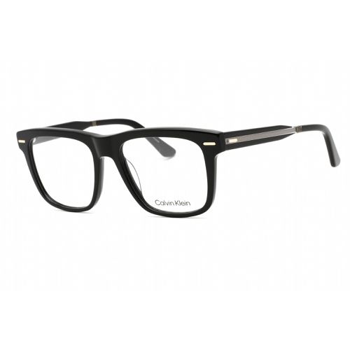 Men's Eyeglasses - Clear Demo Lens Black Square Frame / CK22538 001 - Calvin Klein - Modalova