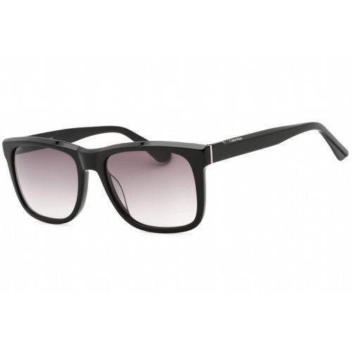 Men's Sunglasses - Black Plastic Frame Grey Gradient Lens / CK22519S 001 - Calvin Klein - Modalova
