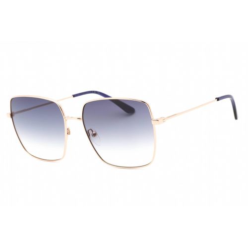 Women's Sunglasses - Shiny Rose Gold Full Rim Metal Frame / CK20135S 780 - Calvin Klein - Modalova