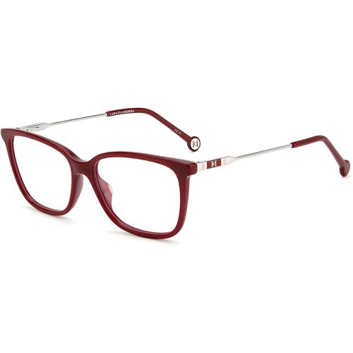 Women's Eyeglasses - Burgundy Acetate/Metal Frame / CH 0072 0LHF - Carolina Herrera - Modalova