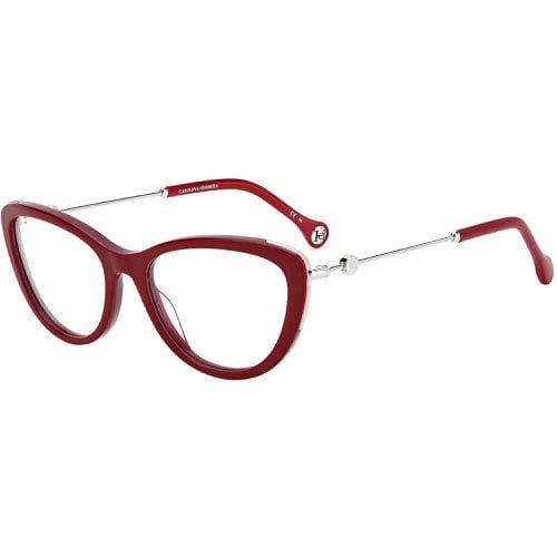 Women's Eyeglasses - Burgundy Plastic/Metal Frame / CH 0021 0LHF - Carolina Herrera - Modalova