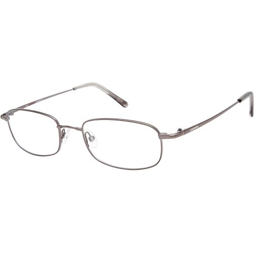 Men's Eyeglasses - Dark Ruthenium Full Rim Rectangular Frame / CA7370 0TZ2 - Carrera - Modalova