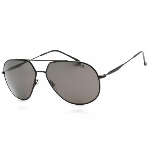 Men's Sunglasses - Grey Lens Matte Black Aviator Frame / 274/S 0003 M9 - Carrera - Modalova