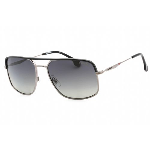 Men's Sunglasses - Ruthenium Black Full Rim Aviator Frame / 152/S 085K 00 - Carrera - Modalova