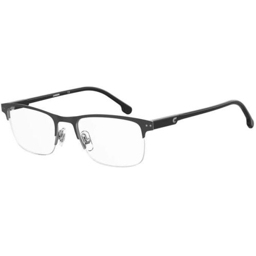 Unisex Eyeglasses - Black Plastic/Metal Rectangular Half Rim / 2019T 0807 - Carrera - Modalova