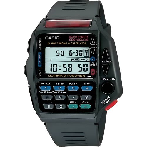 Men's Digital Watch - Dual Time Calculator Grey Dial Resin Strap / CMD-40B-1C - Casio - Modalova