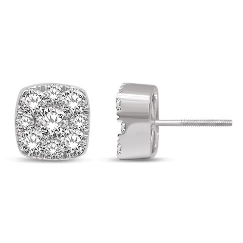 K White Gold 2 2/5 Ct.Tw. Diamond Stud Earrings - Star Significance - Modalova