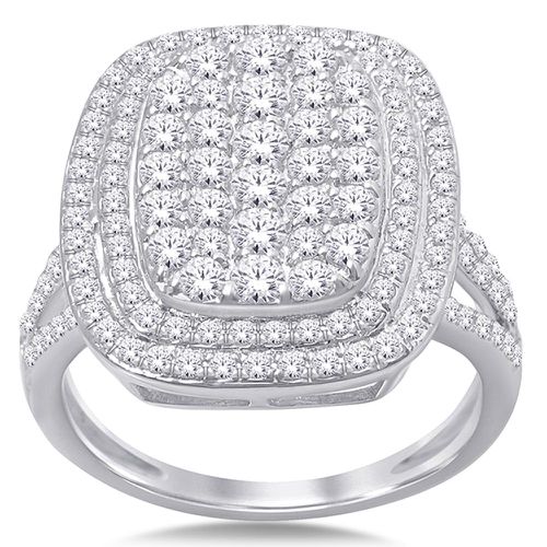 K White Gold 1 7/10 Ct.Tw. Diamond Fashion Ring - Star Significance - Modalova