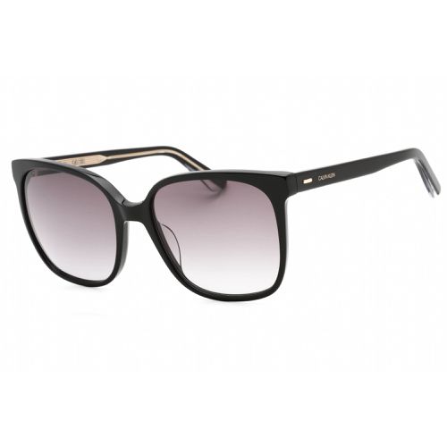 Women's Sunglasses - Fixed Nose Pads Plastic Rectangular / CK21707S 001 - Calvin Klein - Modalova