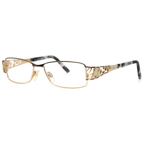 Unisex Eyeglasses - Anthracite/Cream Metal Rectangular Frame / 4164 C002 - Cazal - Modalova