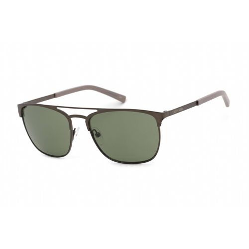 Women's Sunglasses - Matte Gunmetal Metal Square / CK20123S 008 - Calvin Klein Retail - Modalova