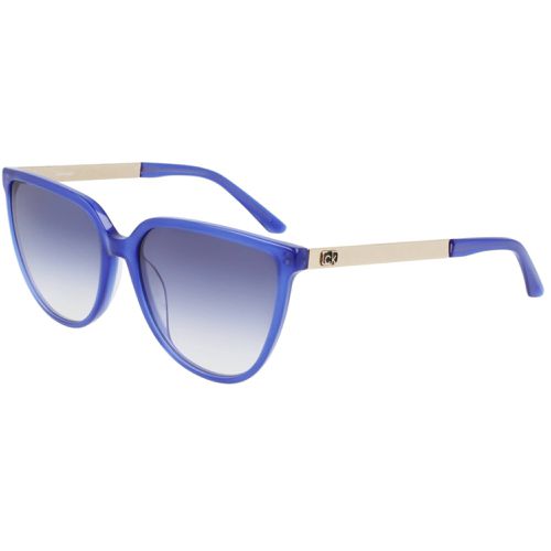 Women's Sunglasses - Milky Cobalt Cat Eye / CK21706S 406 - Calvin Klein - Modalova