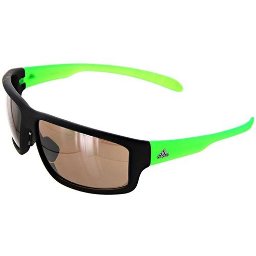 Unisex Sunglasses - Kumacross 2.0 Matte Black/Green / A42400-6054-64-13-140 - Adidas - Modalova