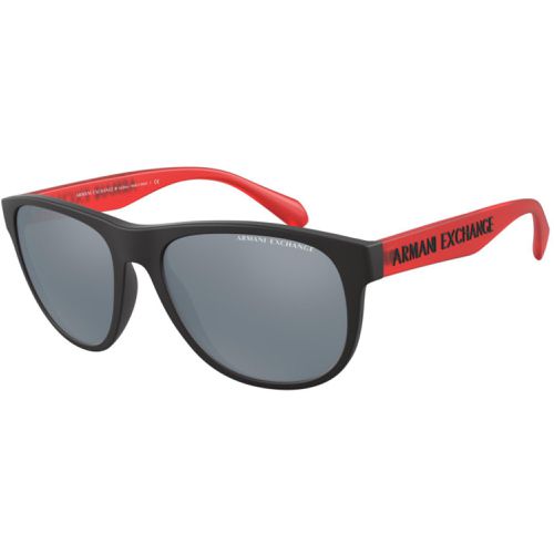 Men's Sunglasses - Matte Black / 0AX4096SF 80786G57 - Armani Exchange - Modalova